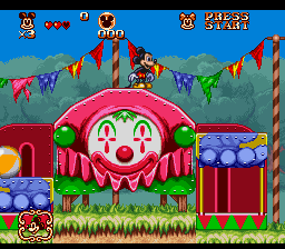 Great Circus Mystery Starring Mickey & Minnie, The (USA) In game screenshot